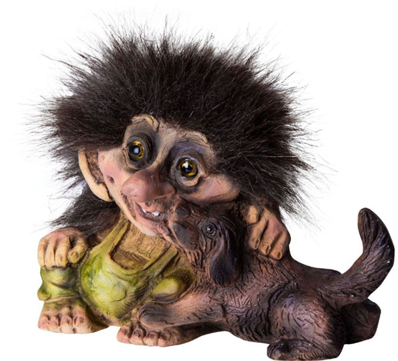 Troll with dog (Troll # 046)