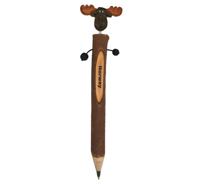 Main Image Wooden pen with moose