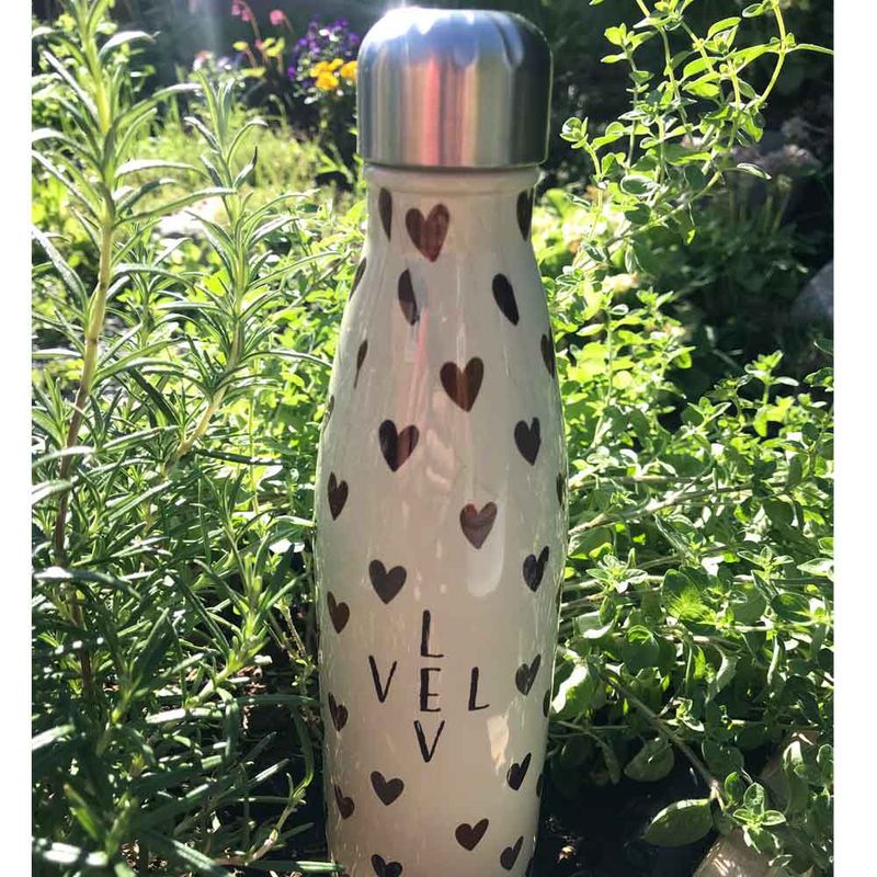 Vacuum flask, sand, 