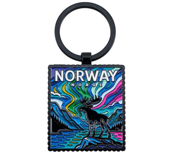 Main Image Key chain, Norway, black