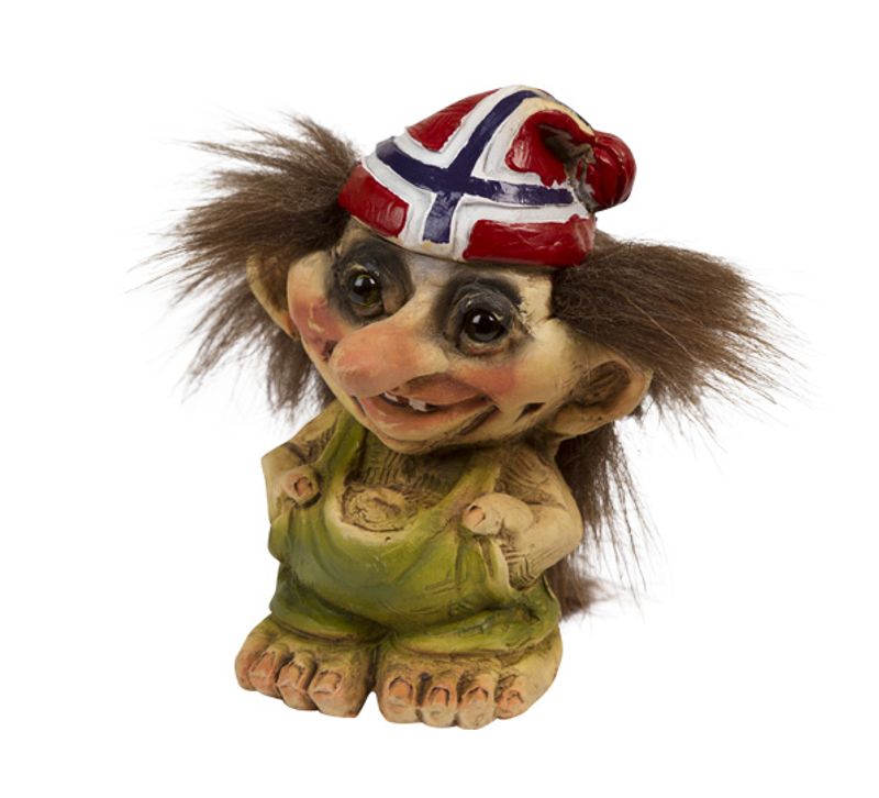 Troll with Norwegian hat(Troll # 091)