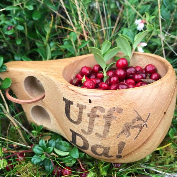 Main Image Large hiking cup with leather strap, 