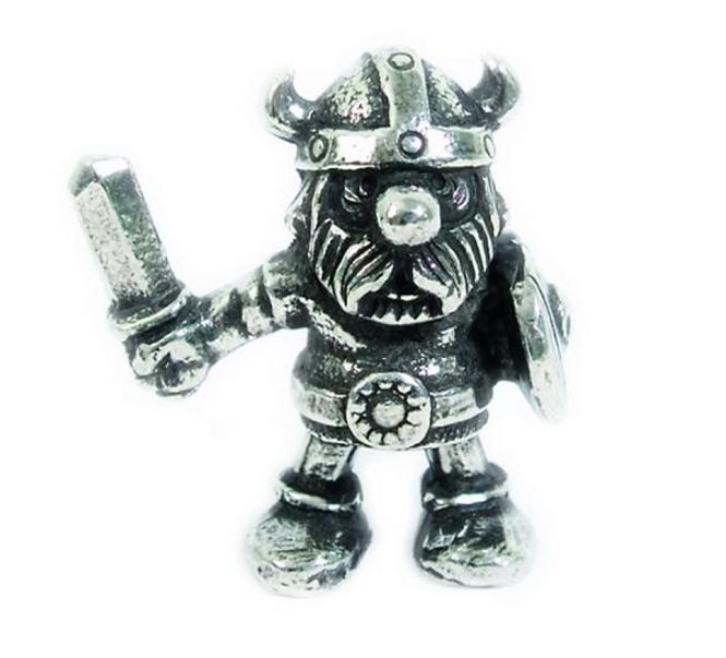 Main Image Figurine, Viking w. shield Tinn-Per