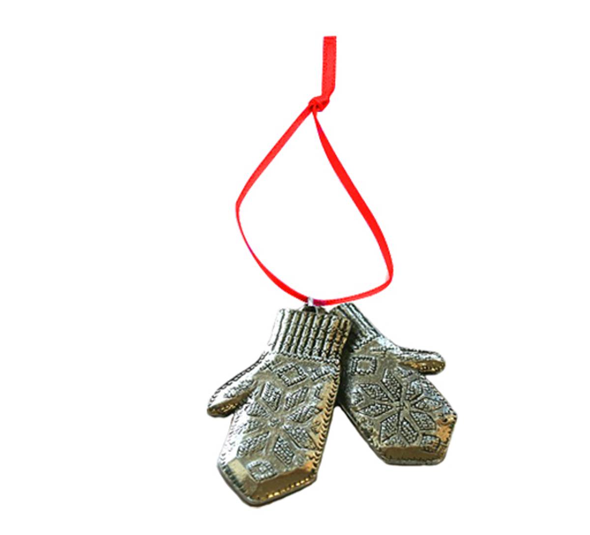 Ornament Selbu mittens Tinn-Per