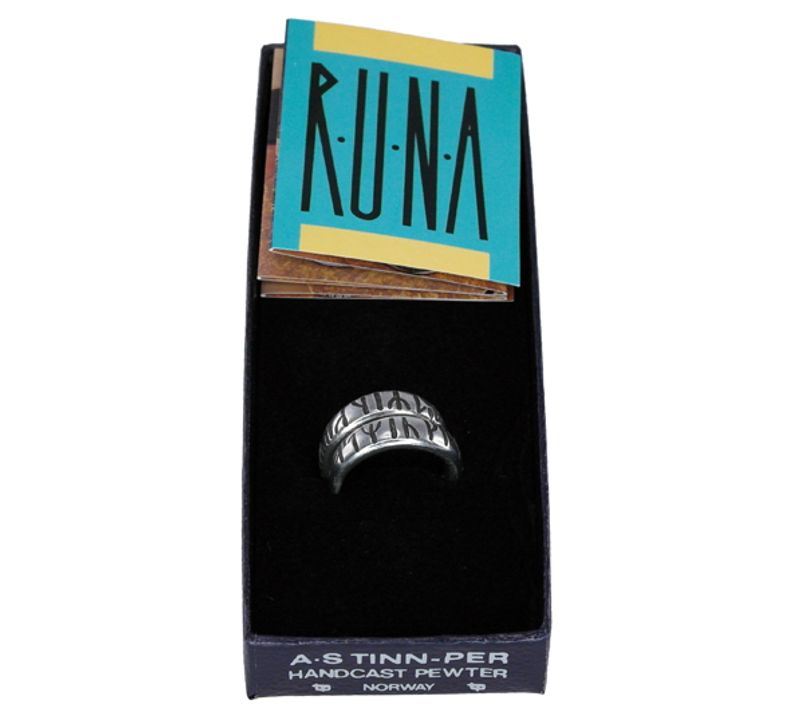 Ring with runic writing Tinn-Per