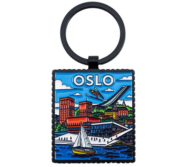 Main Image Key chain, Oslo, black