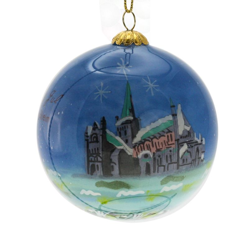 Glass bauble, Nidaros Cathedral, Trondheim