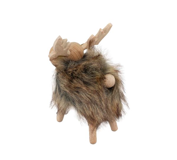 Main Image Reindeer made of wood, small