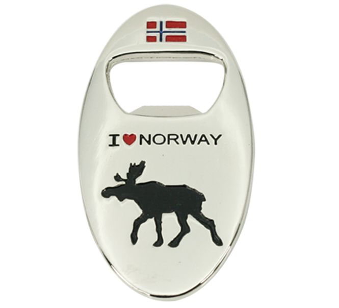 Main Image Magnet bottle opener, Moose