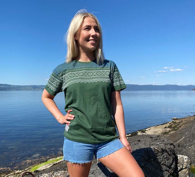 Main Image T-shirt, MARIUS® pattern, green