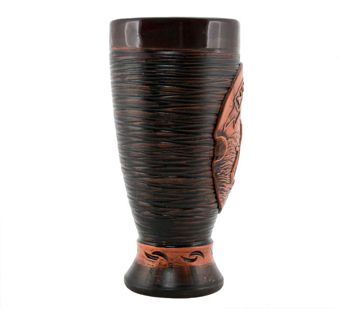 Main Image Wine mug 0,6L, handmade ceramics, Viking Ship