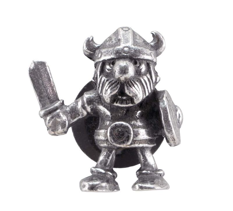 Magnet, Viking with shield Tinn-Per
