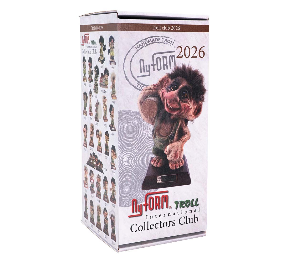 Club Troll 2026, Troll carrying tree stump (Troll #529)