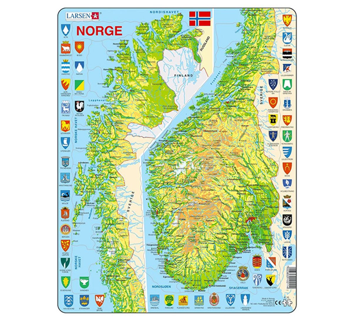 Puzzle Norway
