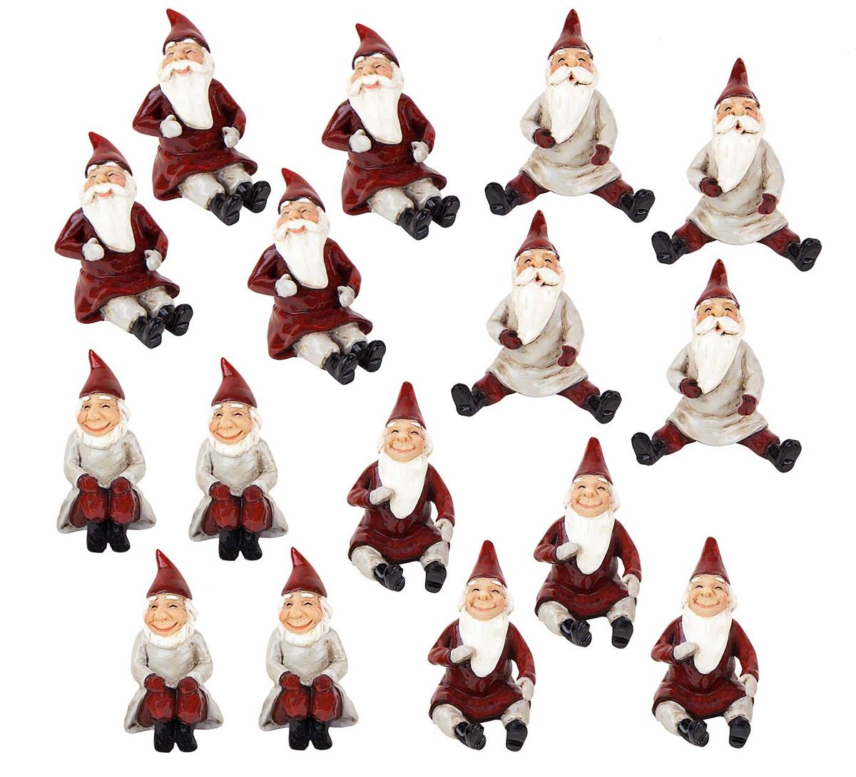 Santas, 16 pcs, Harvesttime