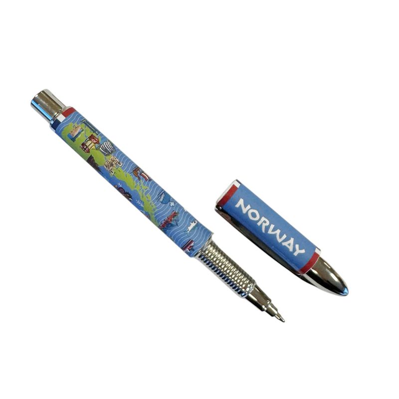 Pen, Map of Norway