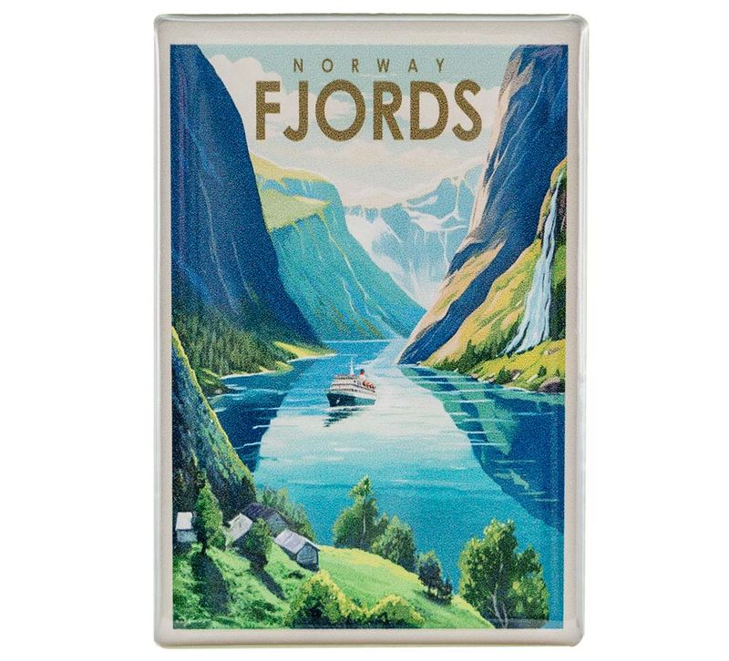Magnet, Fjord, retro