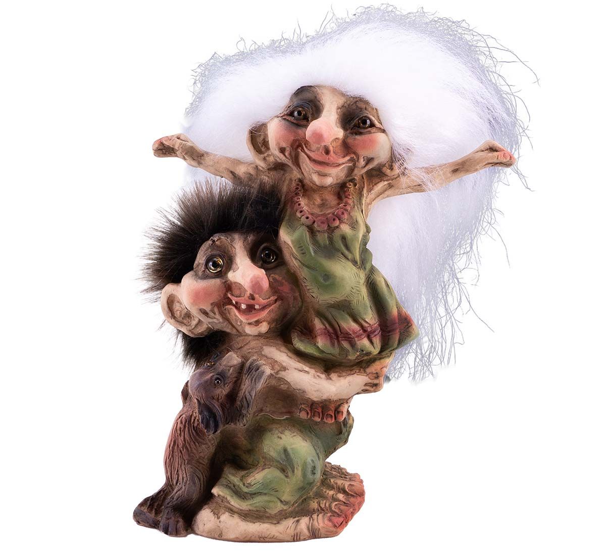 Troll couple with dog, Limited edition 2026 (Troll #328)