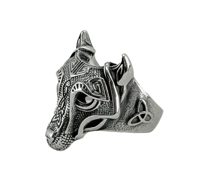 Main Image Ring, Fenrir wolf