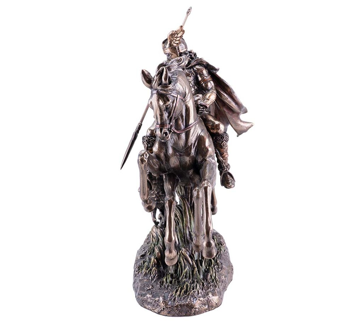 Norse God, Odin riding on Sleipnir