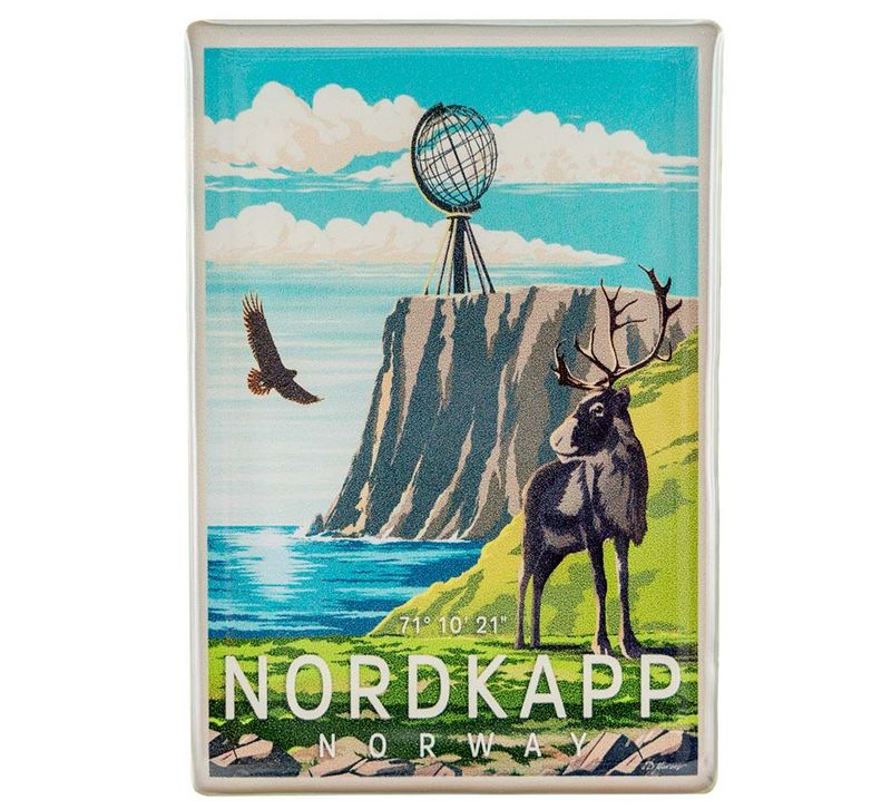 Magnet, Nordkapp, retro