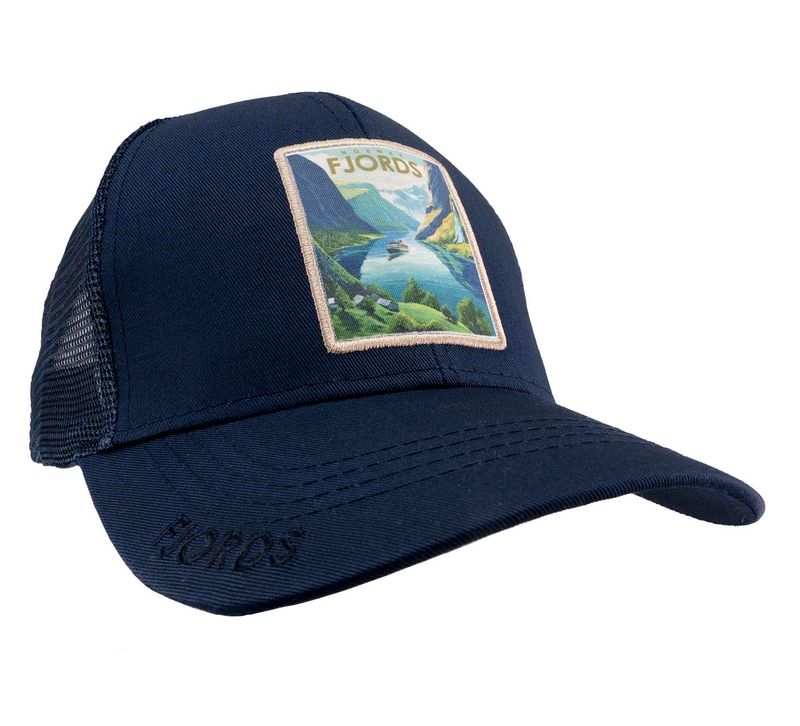 Trucker cap, Fjords, retro