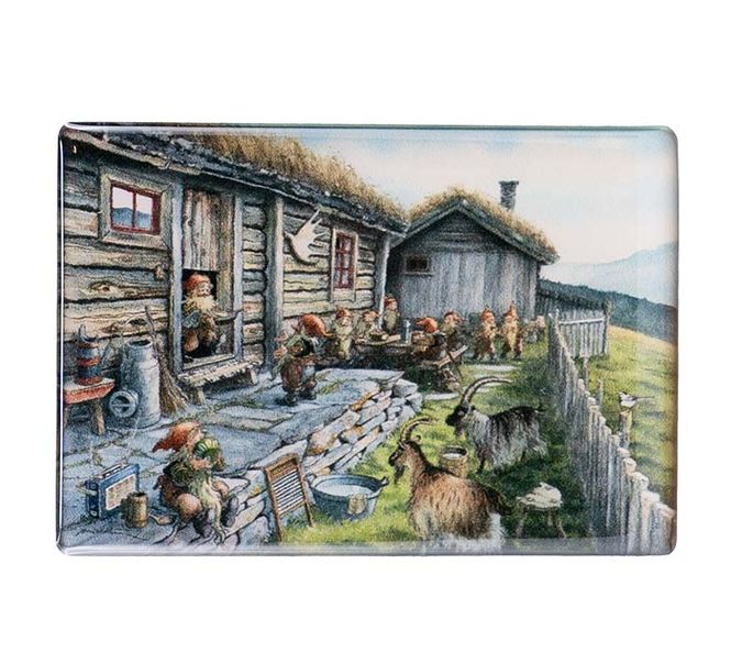 Main Image Magnet, Santas on the mountain farm, Midthun