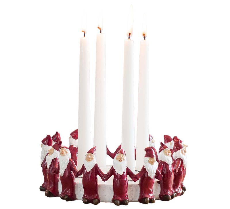 Advent candle stick, red, Harvesttime