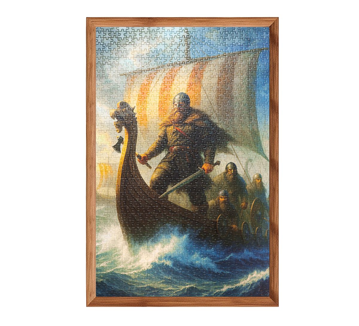 Puzzle, Viking raid, 1000 pieces