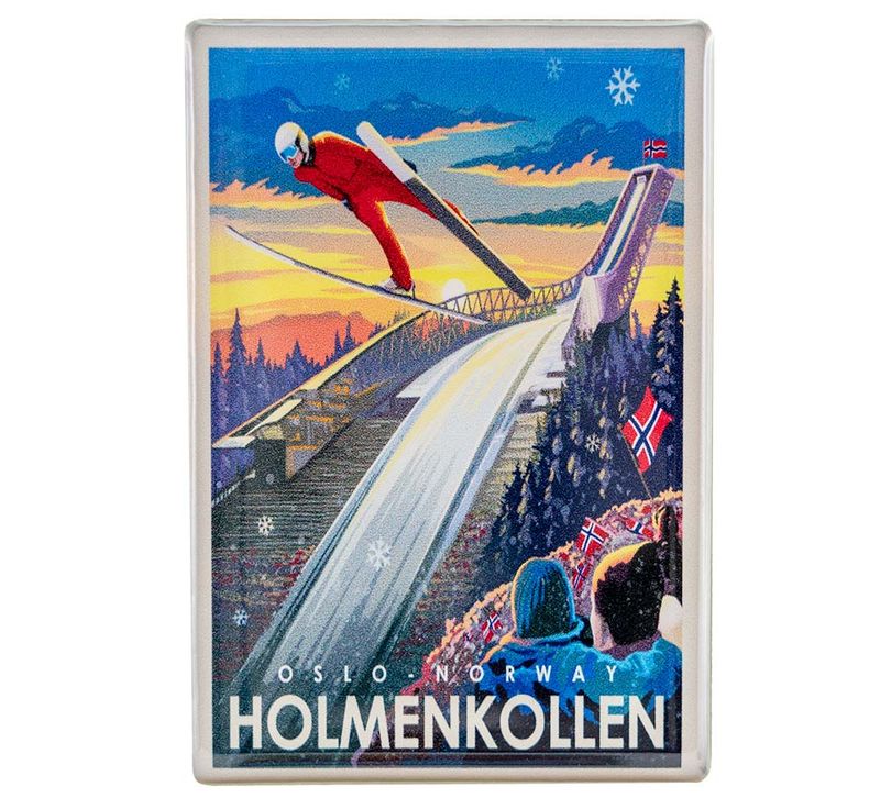 Magnet, Holmenkollen, retro
