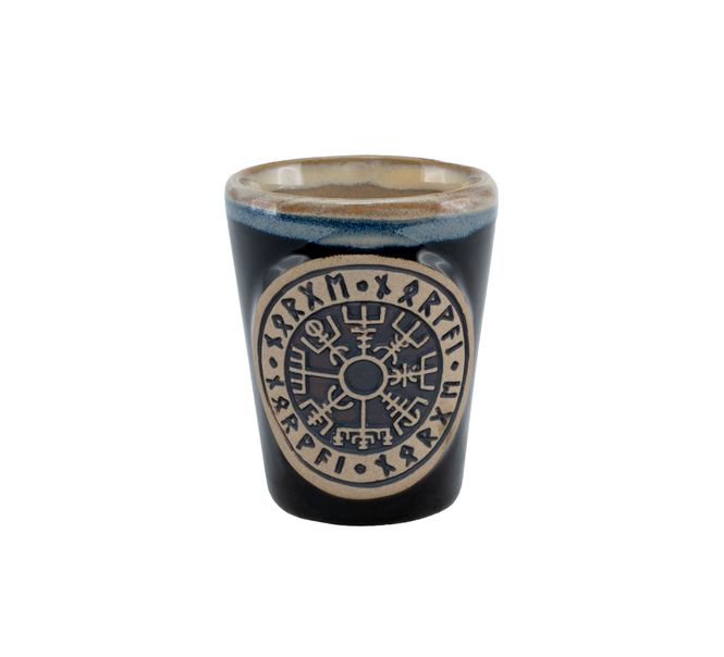 Main Image Ceramic shot glass, Wayfinder, black